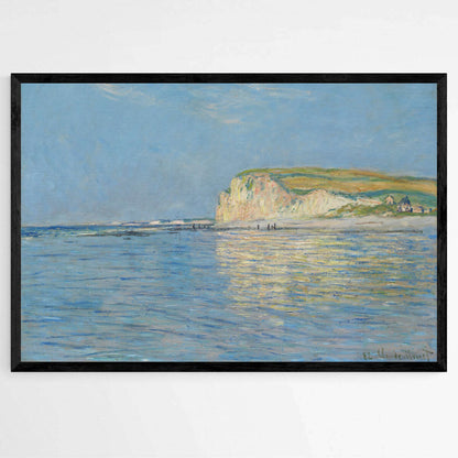 Low Tide at Pourville by Claude Monet | Claude Monet Wall Art Prints - The Canvas Hive