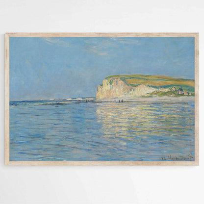 Low Tide at Pourville by Claude Monet | Claude Monet Wall Art Prints - The Canvas Hive