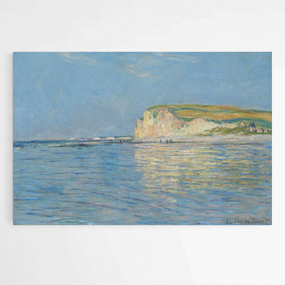 Low Tide at Pourville by Claude Monet | Claude Monet Wall Art Prints - The Canvas Hive