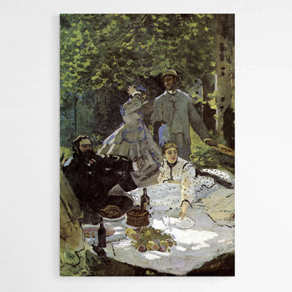 Luncheon on the Grass by Claude Monet | Claude Monet Wall Art Prints - The Canvas Hive