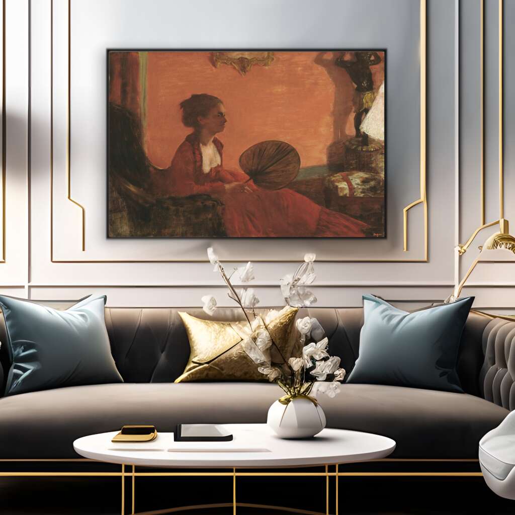 Madam Camus by Edgar Degas | Edgar Degas Wall Art Prints - The Canvas Hive