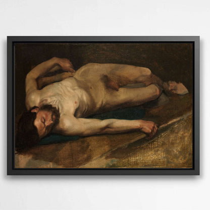 Male Nude by Edgar Degas | Edgar Degas Wall Art Prints - The Canvas Hive