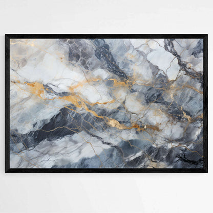Marble Glow | Abstract Wall Art Prints - The Canvas Hive