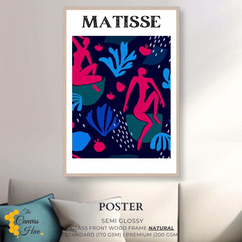 Matisse Abstract Mix | Matisse Wall Art Prints - The Canvas Hive