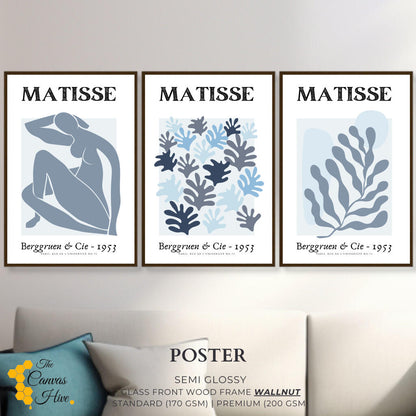Matisse Collection - Set of 3  | Matisse Wall Art Prints - The Canvas Hive