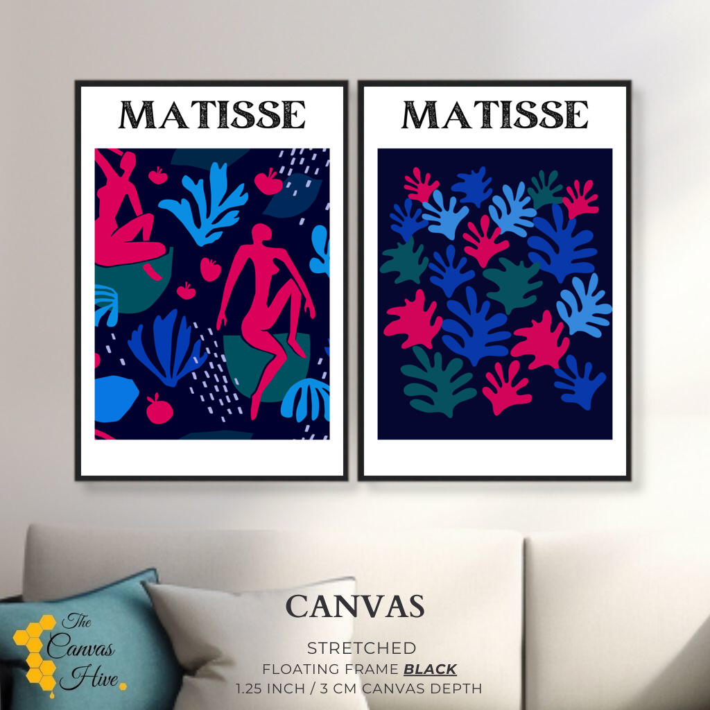 Matisse Collection III - Set of 3  | Matisse Wall Art Prints - The Canvas Hive