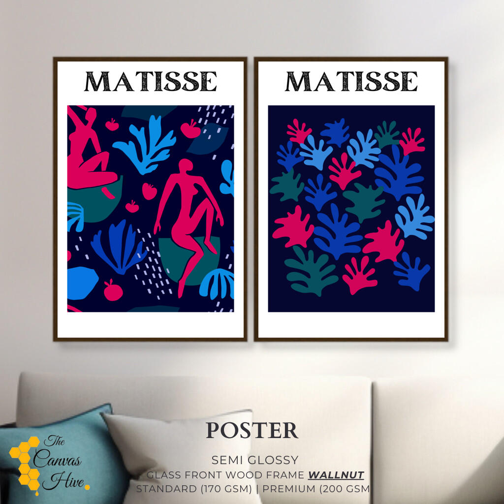 Matisse Collection III - Set of 3  | Matisse Wall Art Prints - The Canvas Hive