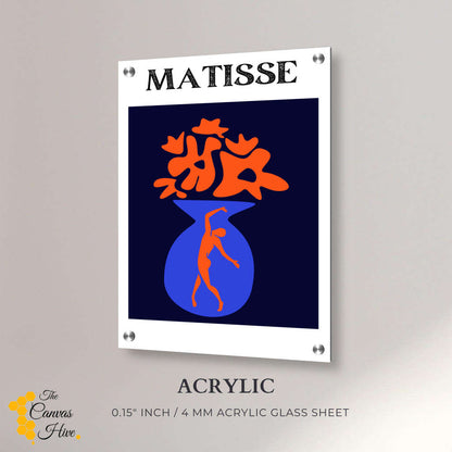 Matisse Floral Vase Dancer | Matisse Wall Art Prints - The Canvas Hive