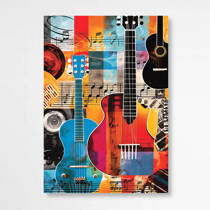 Melodic Fusion | Pop Art Wall Art Prints - The Canvas Hive