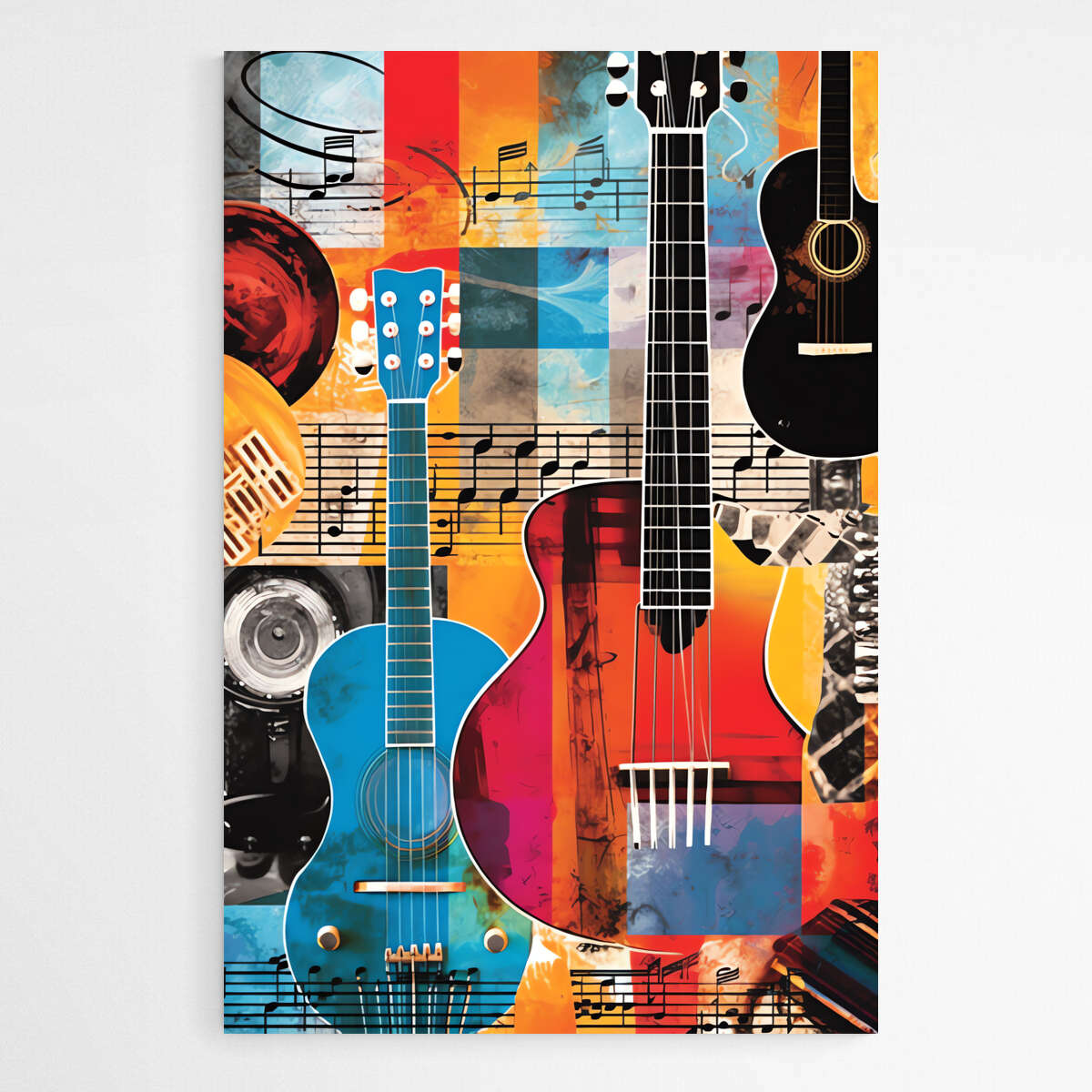 Melodic Fusion | Pop Art Wall Art Prints - The Canvas Hive