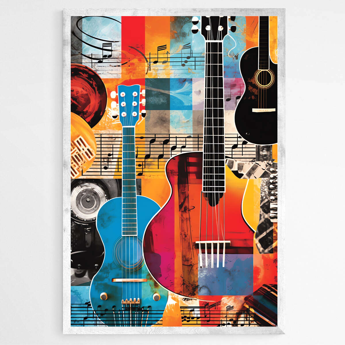 Melodic Fusion | Pop Art Wall Art Prints - The Canvas Hive