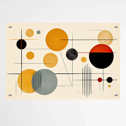 Mid-Century Fusion | Abstract Wall Art Prints - The Canvas Hive