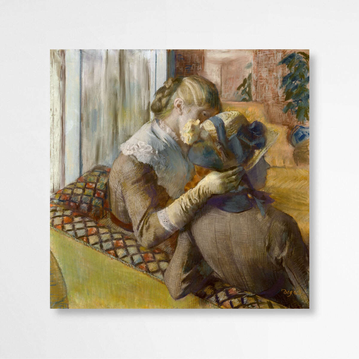 Milliner Shop by Edgar Degas | Edgar Degas Wall Art Prints - The Canvas Hive