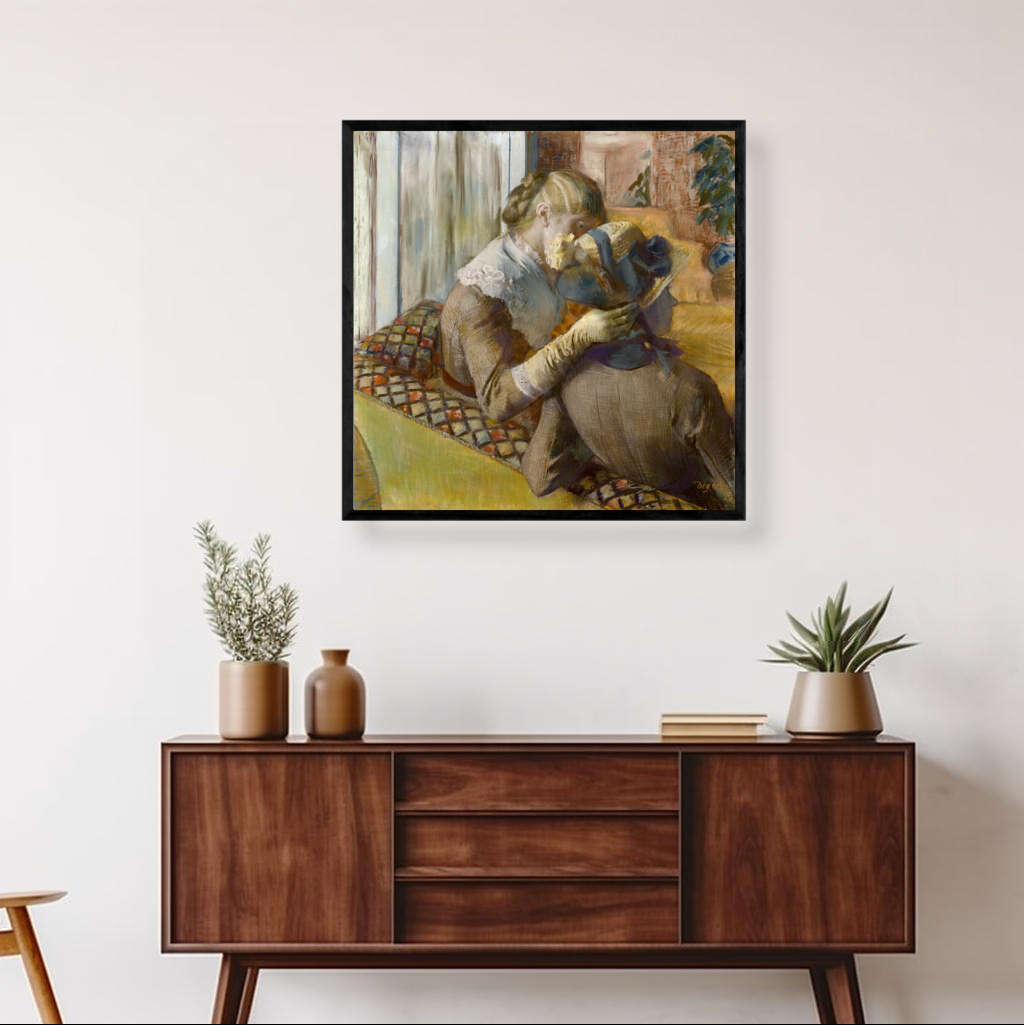 Milliner Shop by Edgar Degas | Edgar Degas Wall Art Prints - The Canvas Hive