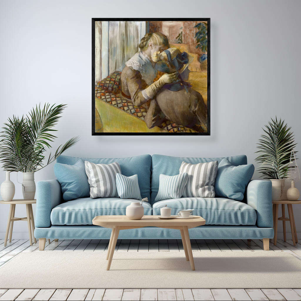 Milliner Shop by Edgar Degas | Edgar Degas Wall Art Prints - The Canvas Hive