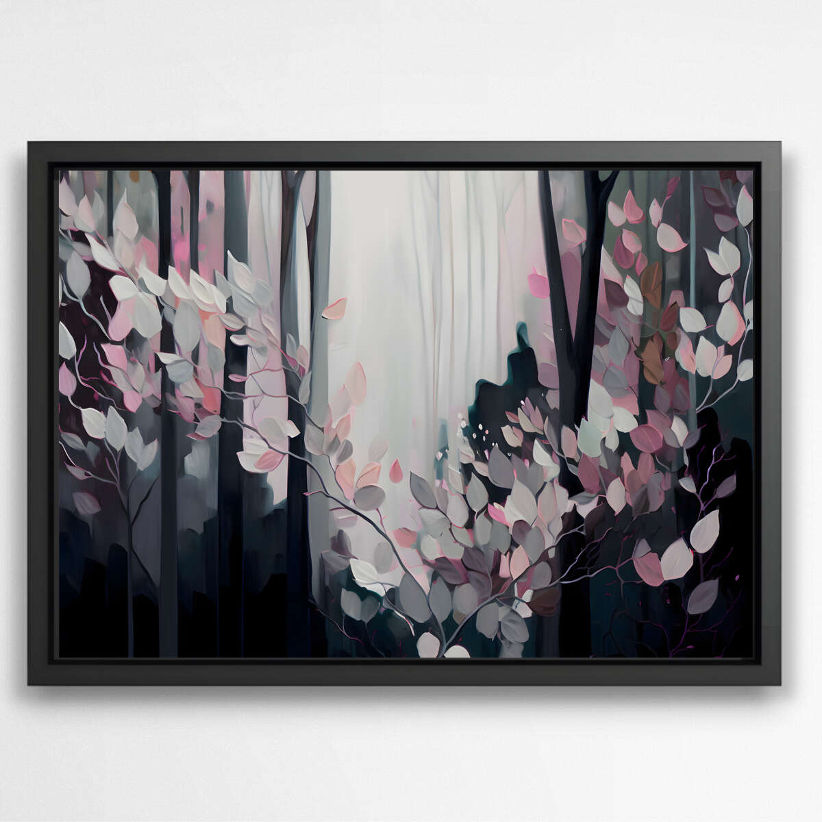 Misty Blossom | Abstract Wall Art Prints - The Canvas Hive