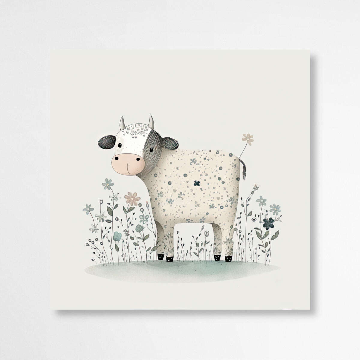 Moo-velous Moments | Nursery Wall Art Prints - The Canvas Hive