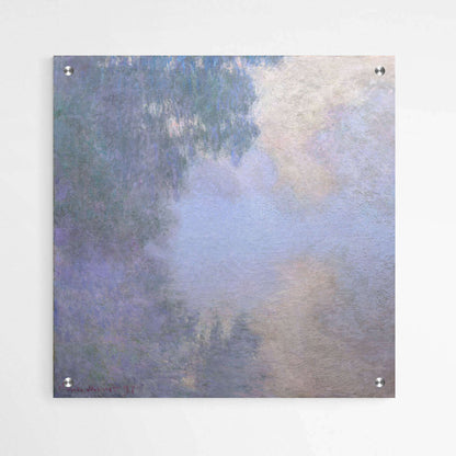 Morning on the Seine by Claude Monet | Claude Monet Wall Art Prints - The Canvas Hive