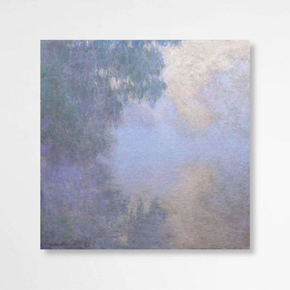 Morning on the Seine by Claude Monet | Claude Monet Wall Art Prints - The Canvas Hive