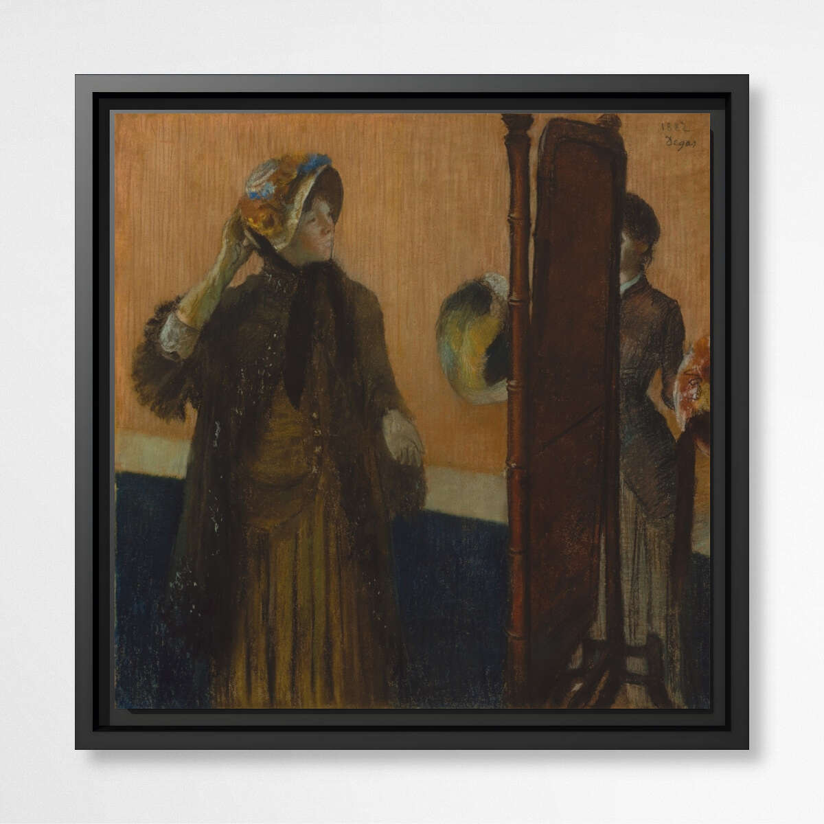 Museum Milliner's Dream by Edgar Degas | Edgar Degas Wall Art Prints - The Canvas Hive