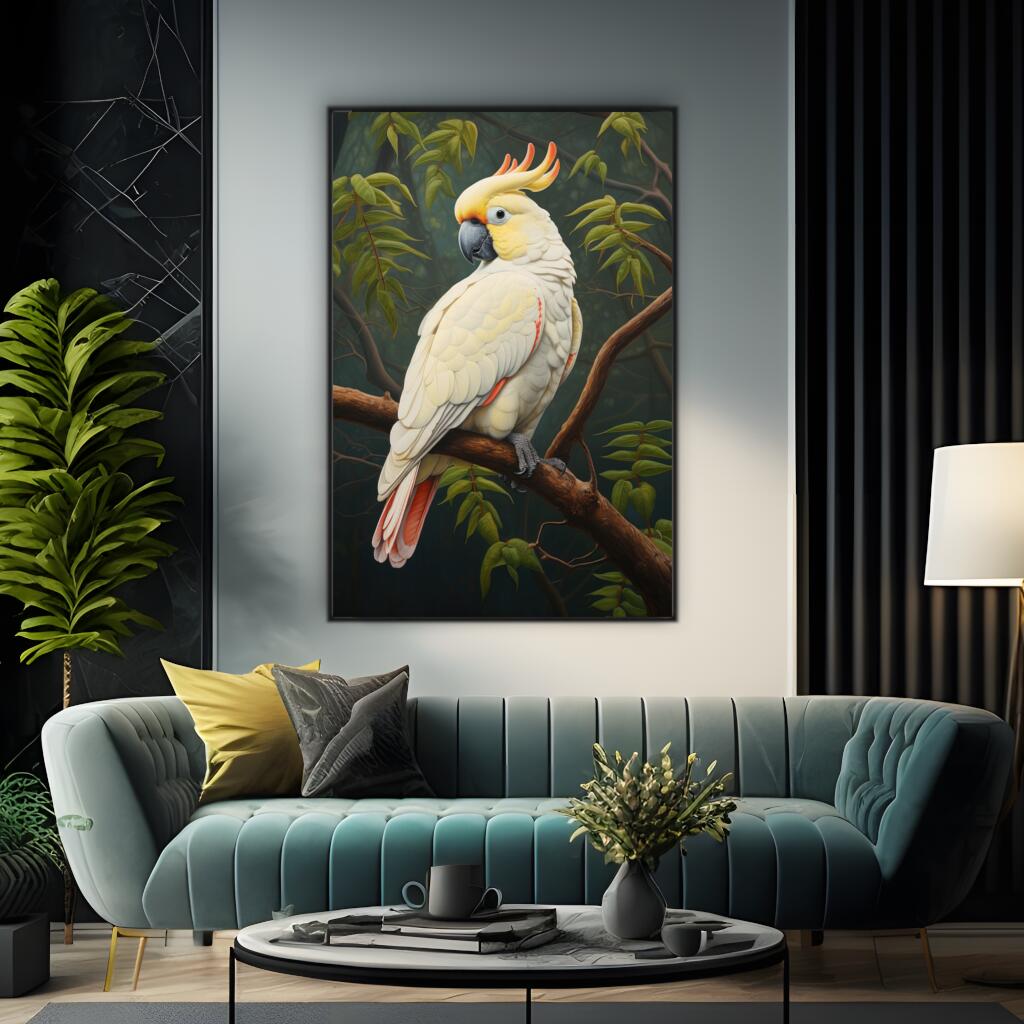 Native Australian Cockatoo | Australiana Wall Art Prints - The Canvas Hive