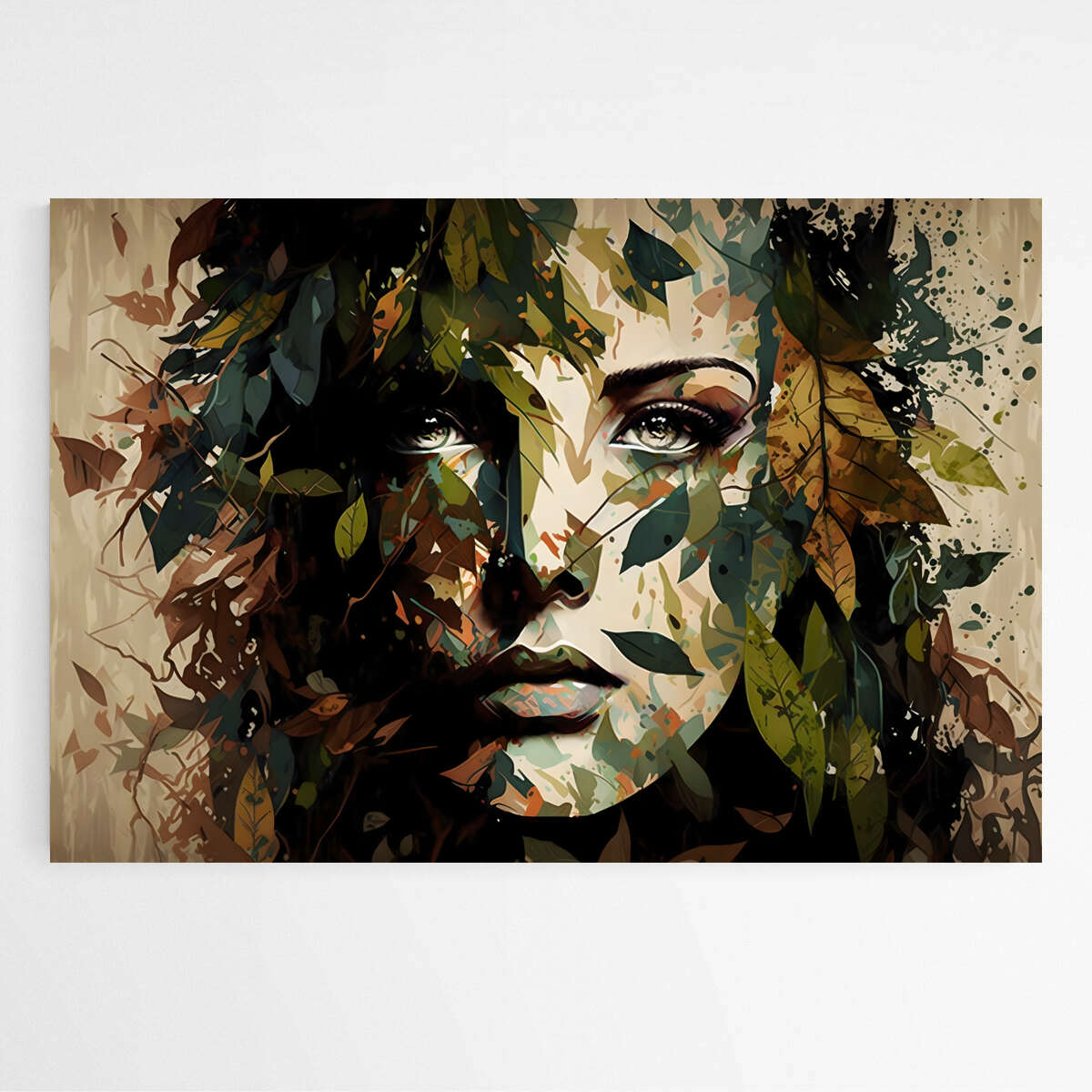 Nature's Mask | Abstract Wall Art Prints - The Canvas Hive