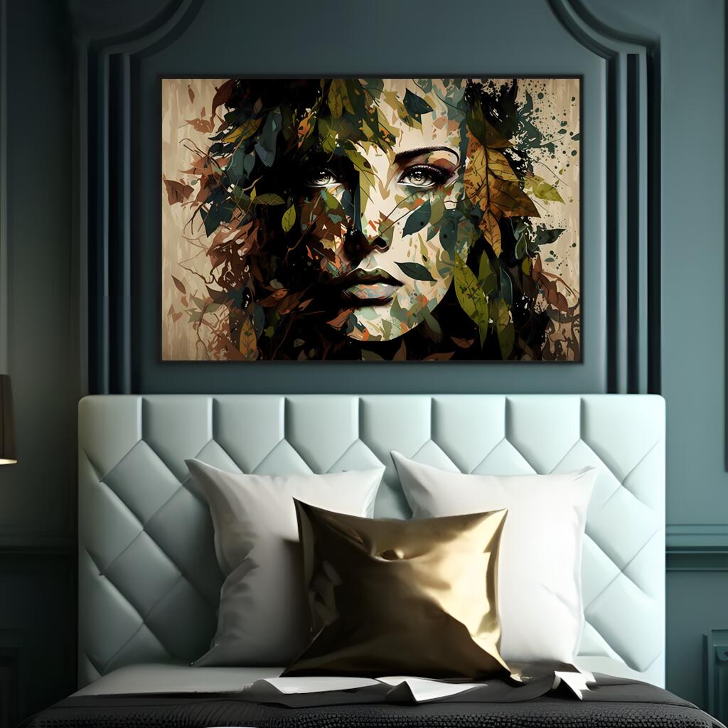 Nature's Mask | Abstract Wall Art Prints - The Canvas Hive