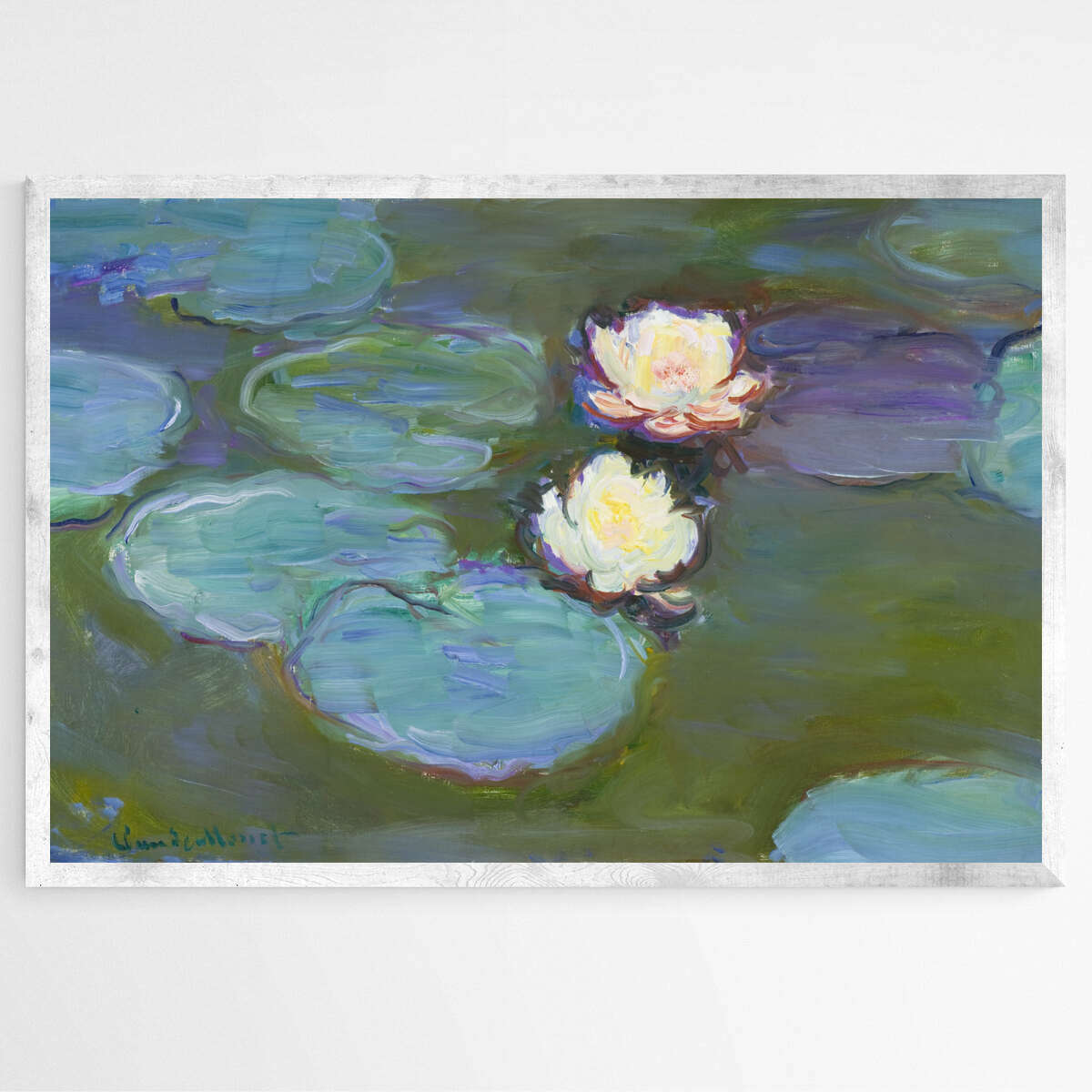 Nympheas by Claude Monet | Claude Monet Wall Art Prints - The Canvas Hive