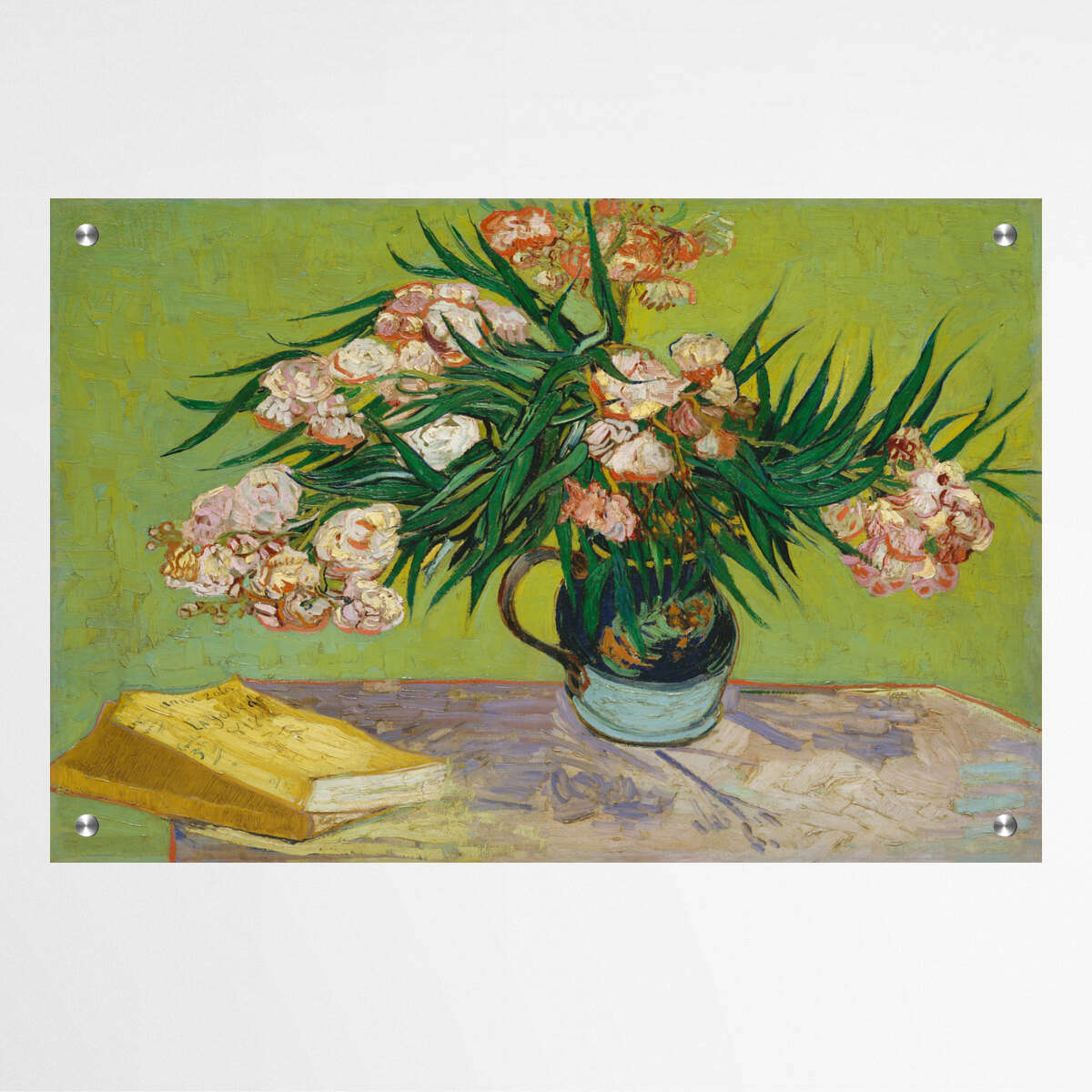 Oleanders by Vincent Van Gogh | Vincent Van Gogh Wall Art Prints - The Canvas Hive