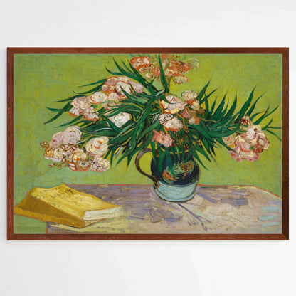 Oleanders by Vincent Van Gogh | Vincent Van Gogh Wall Art Prints - The Canvas Hive