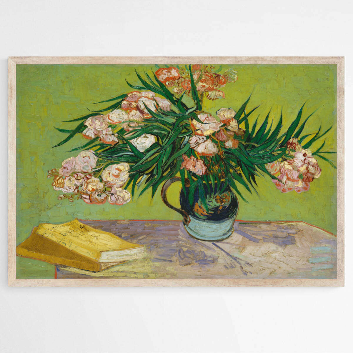 Oleanders by Vincent Van Gogh | Vincent Van Gogh Wall Art Prints - The Canvas Hive