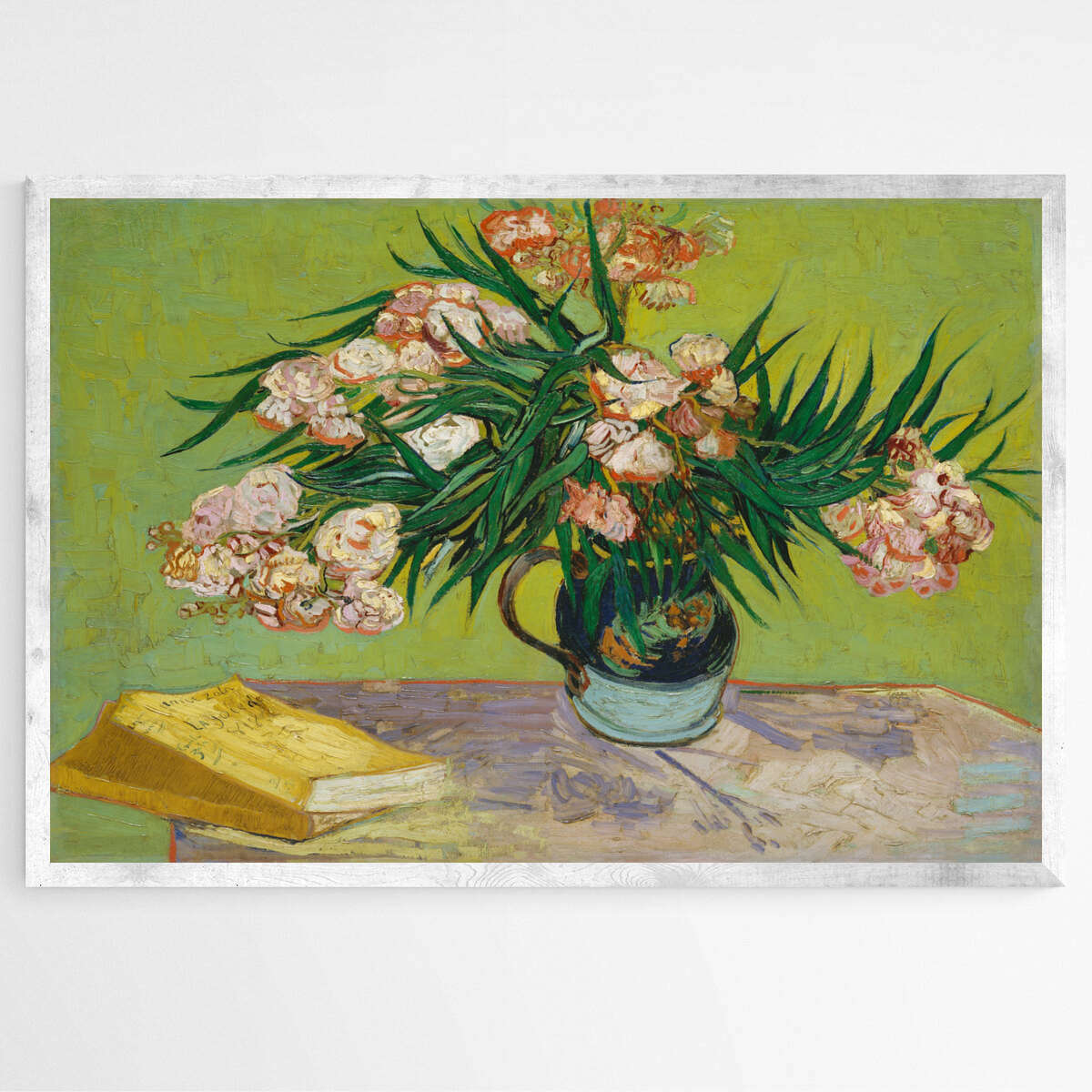 Oleanders by Vincent Van Gogh | Vincent Van Gogh Wall Art Prints - The Canvas Hive