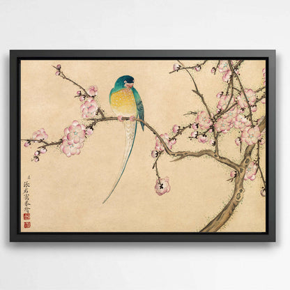 Plum Blossoms  by Zhang Ruoai | Famous Paintings Wall Art Prints - The Canvas Hive