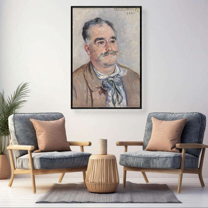 Portrait of Monsieur Coquette by Claude Monet | Claude Monet Wall Art Prints - The Canvas Hive