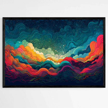 Rainbow Clouds | Nature Wall Art Prints - The Canvas Hive