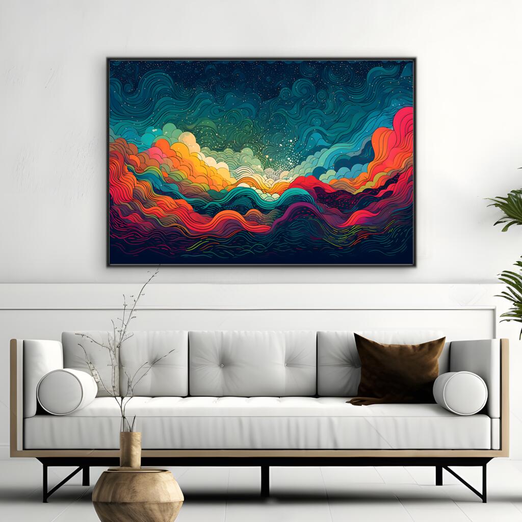 Rainbow Clouds | Nature Wall Art Prints - The Canvas Hive