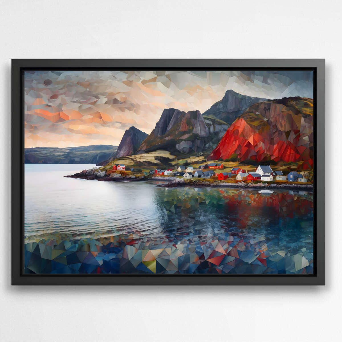 Reine in The Lofoten Islands | Destinations Wall Art Prints - The Canvas Hive
