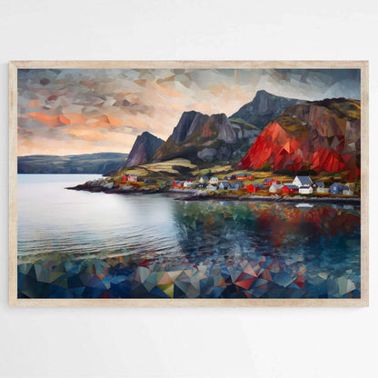 Reine in The Lofoten Islands | Destinations Wall Art Prints - The Canvas Hive