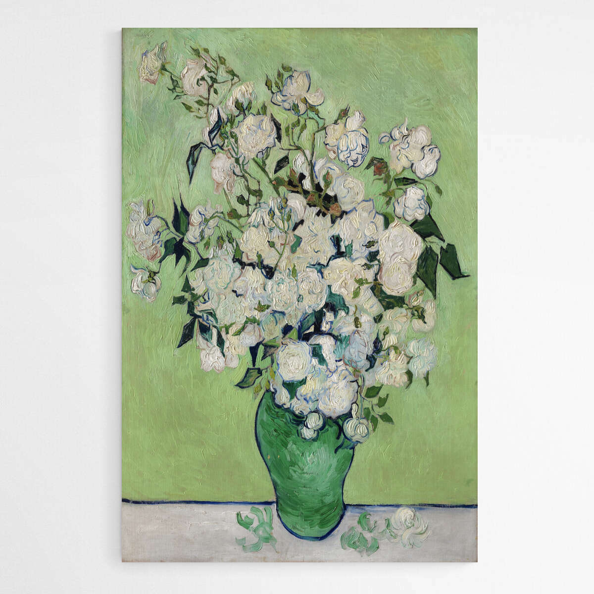 Roses Portrait by Vincent Van Gogh | Vincent Van Gogh Wall Art Prints - The Canvas Hive