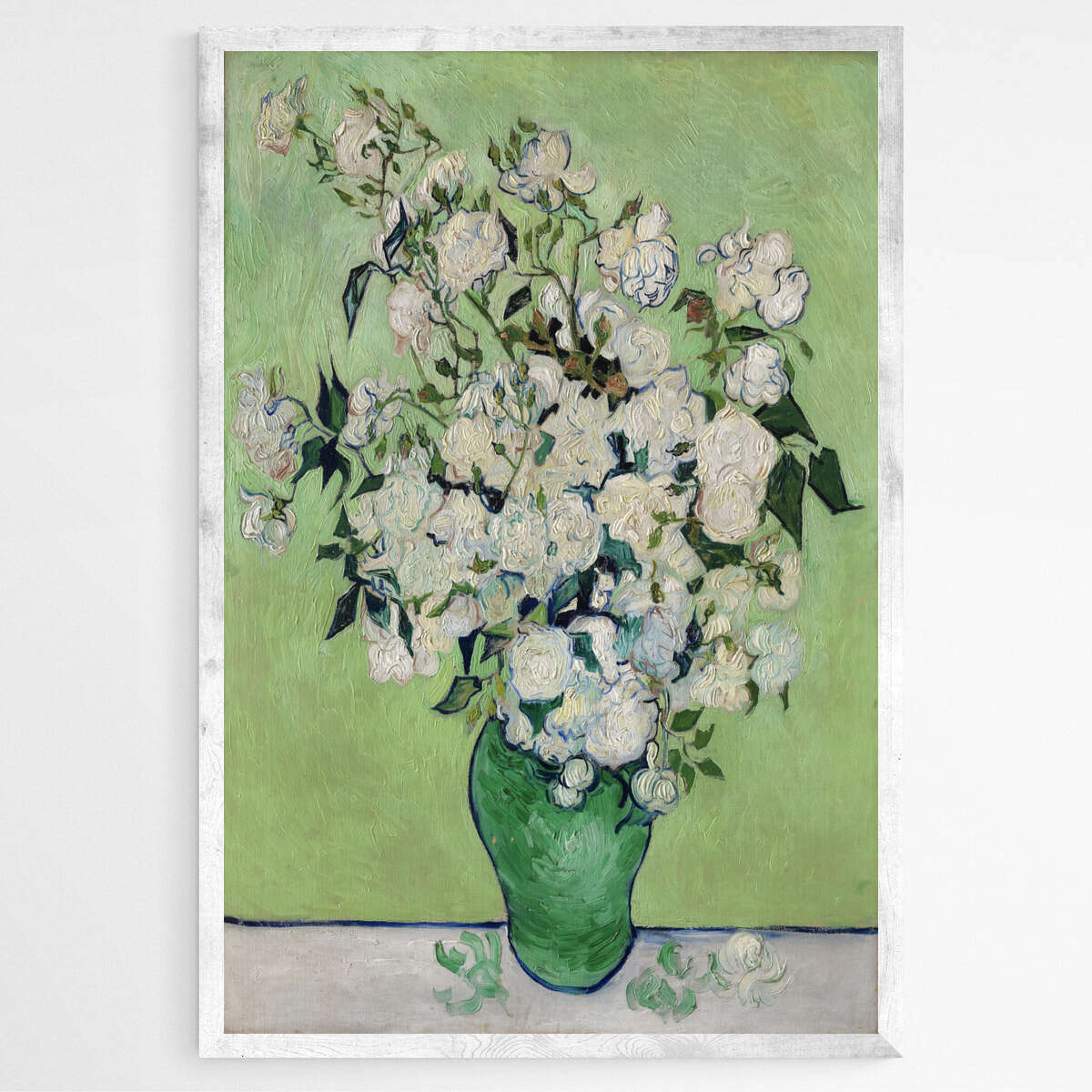 Roses Portrait by Vincent Van Gogh | Vincent Van Gogh Wall Art Prints - The Canvas Hive