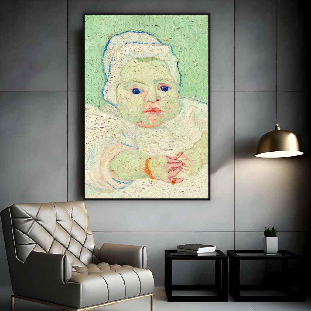 Roulin's Baby by Vincent Van Gogh | Vincent Van Gogh Wall Art Prints - The Canvas Hive