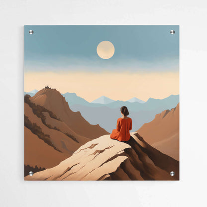 Serenity's Edge | Minimalist Wall Art Prints - The Canvas Hive