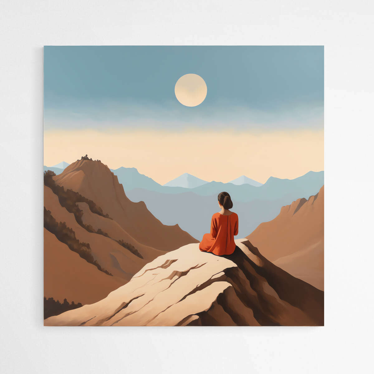 Serenity's Edge | Minimalist Wall Art Prints - The Canvas Hive