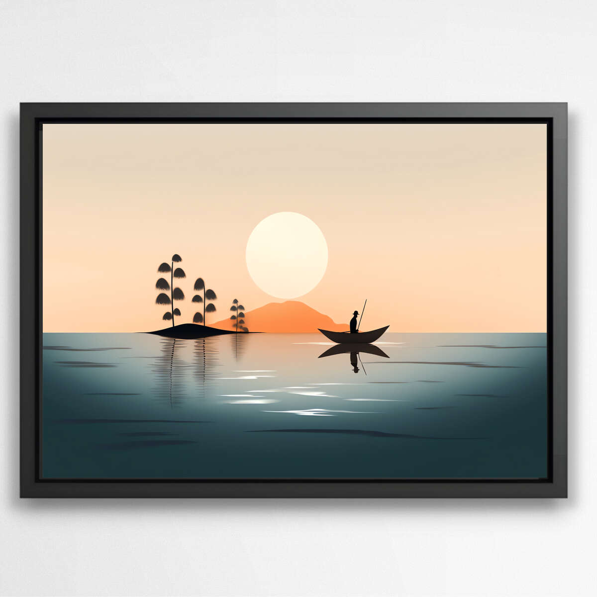 Serenity's Voyage | Minimalist Wall Art Prints - The Canvas Hive