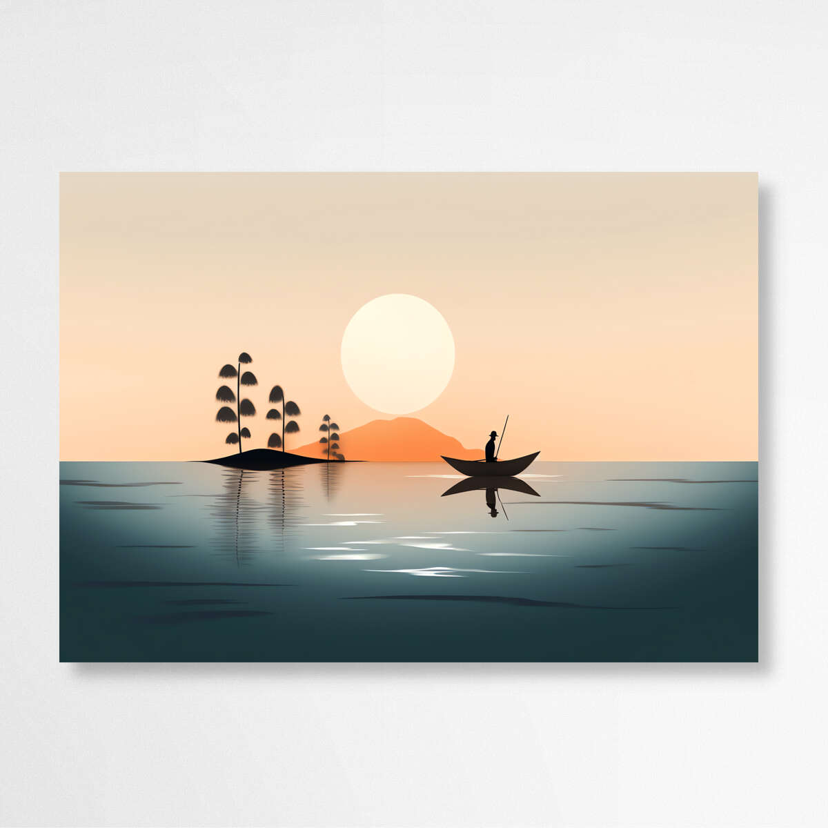 Serenity's Voyage | Minimalist Wall Art Prints - The Canvas Hive