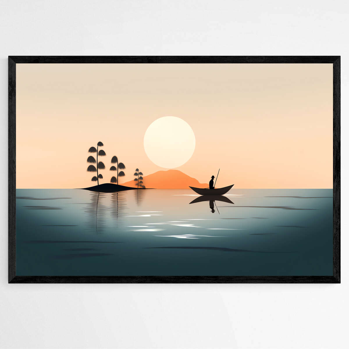 Serenity's Voyage | Minimalist Wall Art Prints - The Canvas Hive