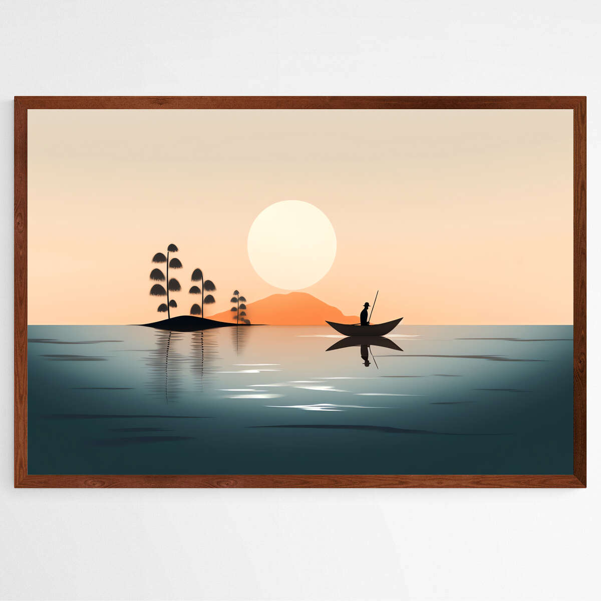 Serenity's Voyage | Minimalist Wall Art Prints - The Canvas Hive