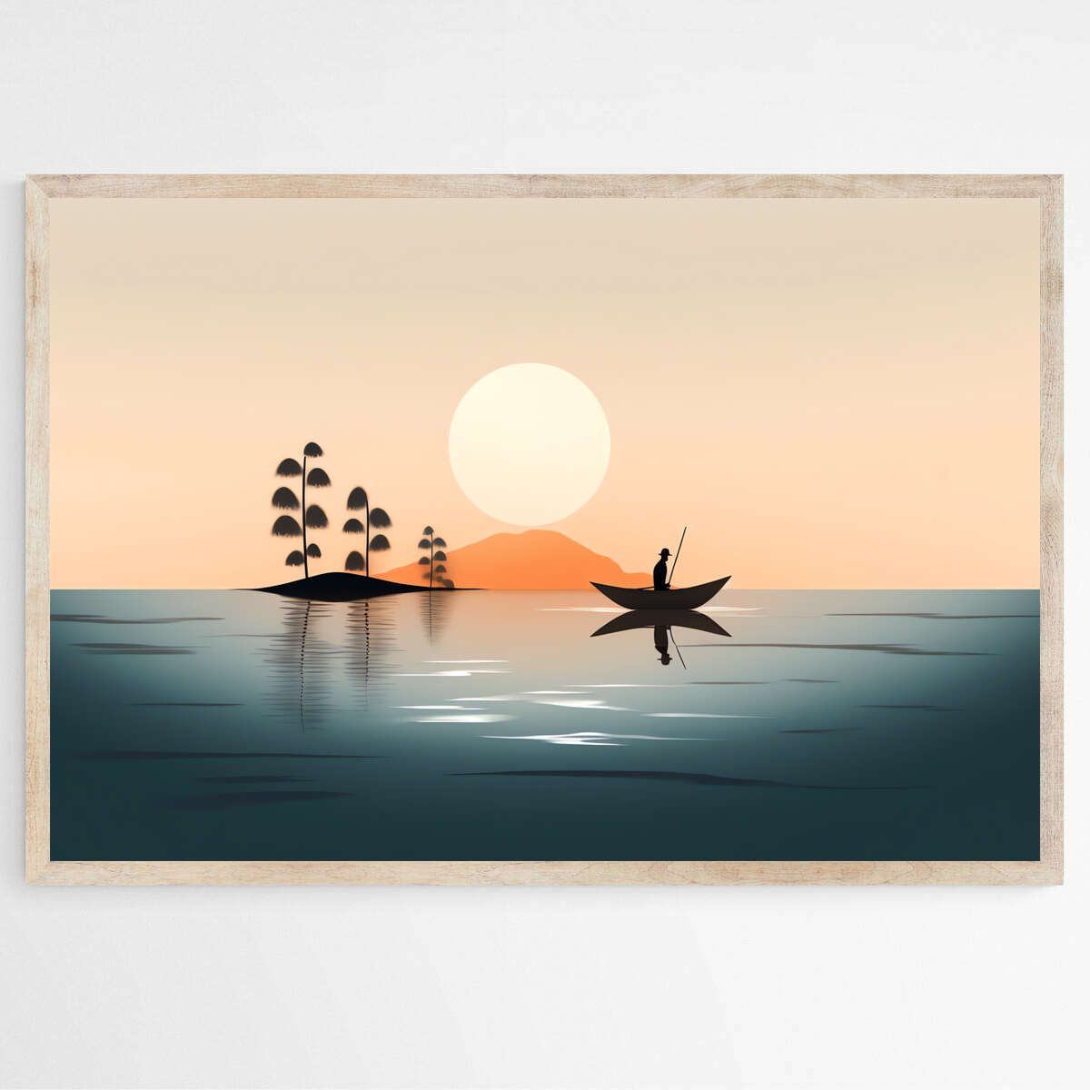 Serenity's Voyage | Minimalist Wall Art Prints - The Canvas Hive