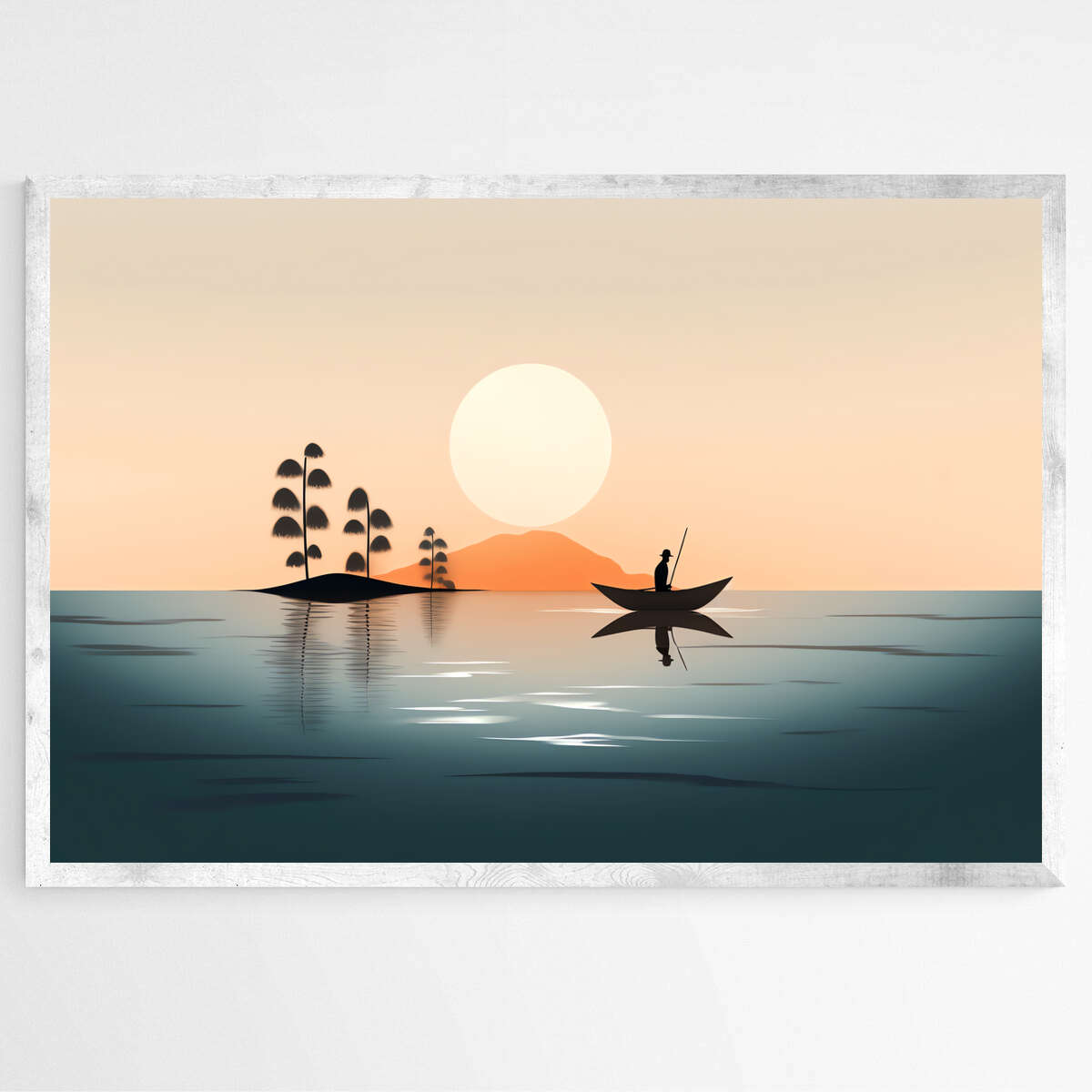 Serenity's Voyage | Minimalist Wall Art Prints - The Canvas Hive