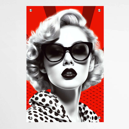Shades of Rouge | Pop Art Wall Art Prints - The Canvas Hive